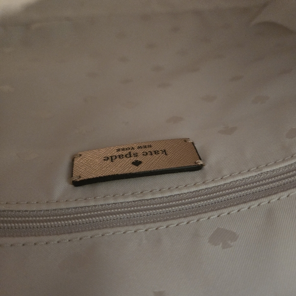 NWT Kate Spade Glitter Shimmy Tote, Rose Gold - Picture 11 of 14